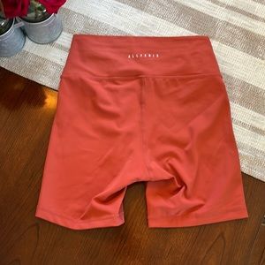 Small womens workout shorts. Never worn